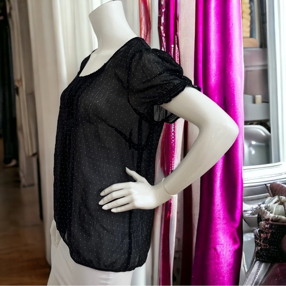 [L] REITMANS Black blouse - Picture 4 of 7